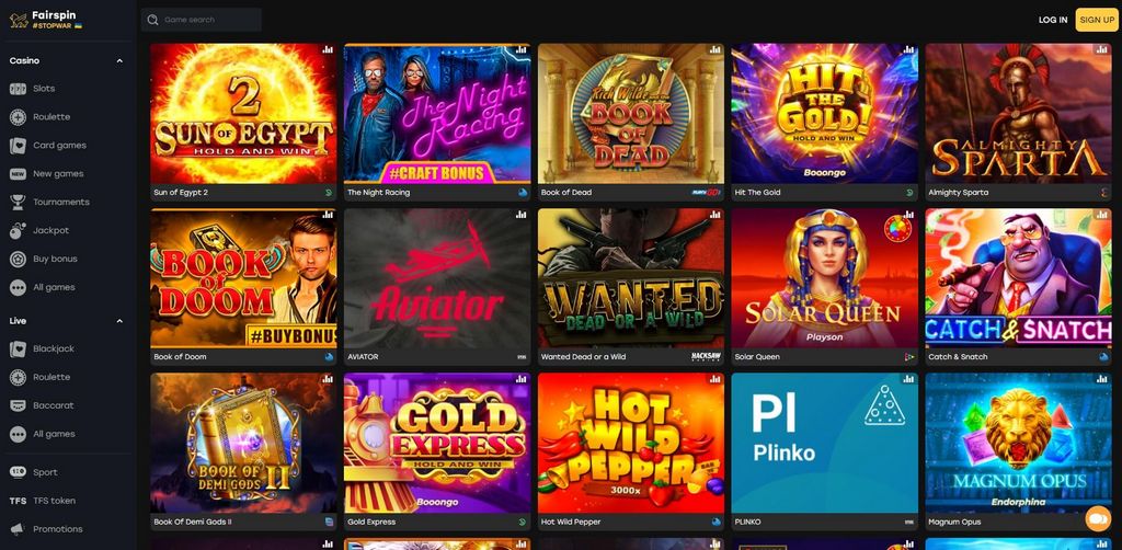 Fairspin Casino site Fairspin Casino site